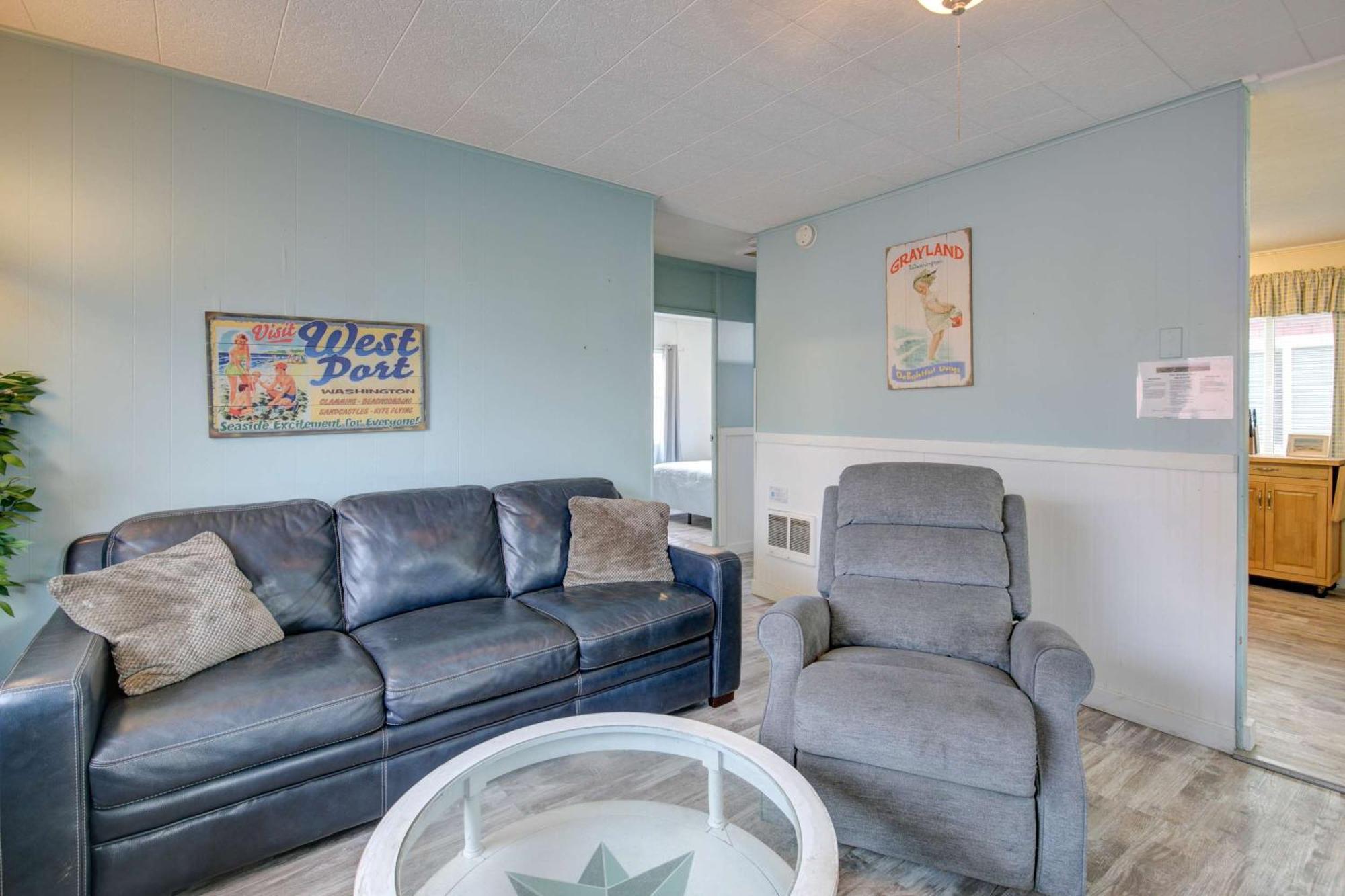 Holiday home And Surf 2-bed By The Sea W Fireplace Grayland
